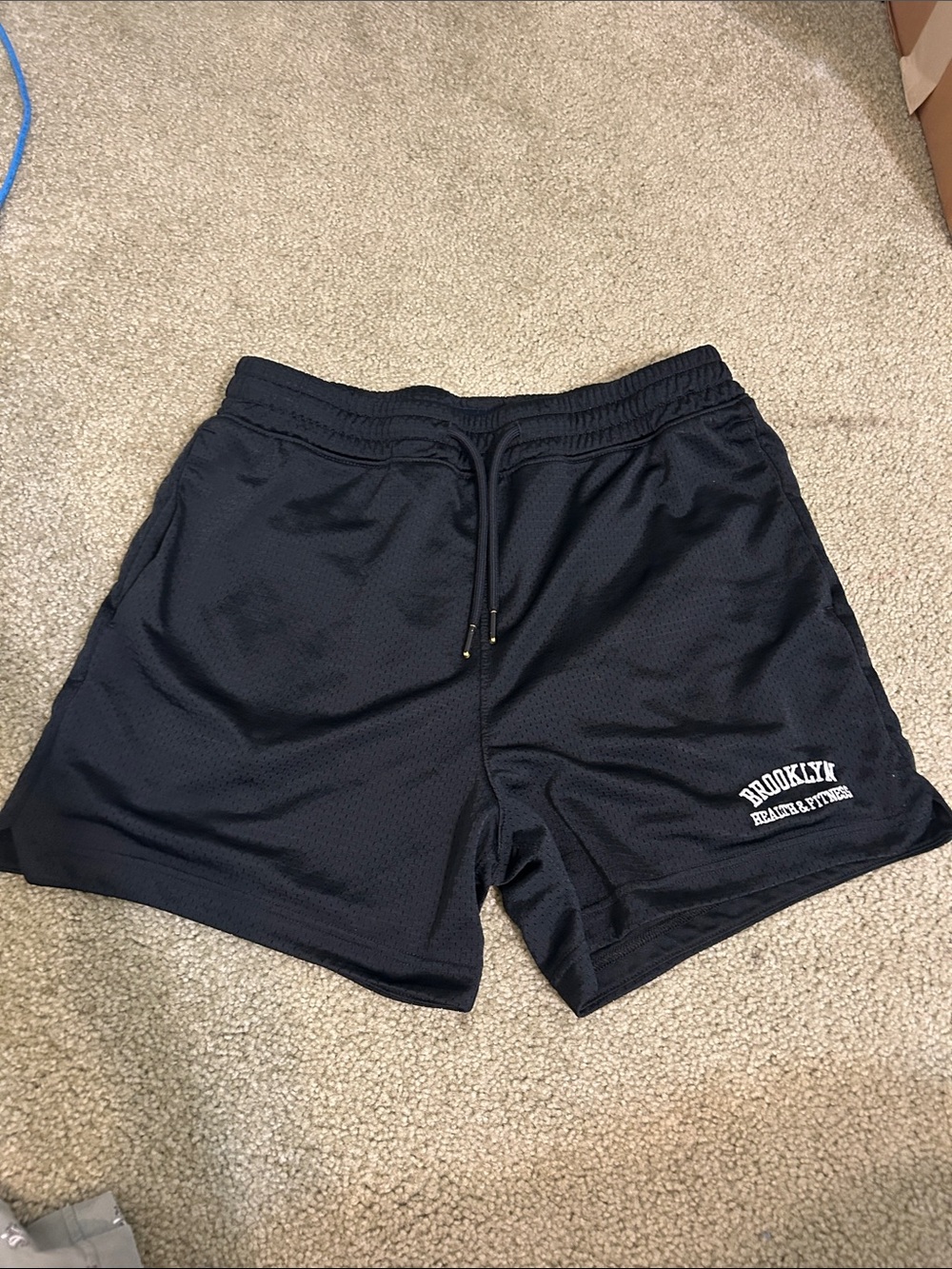 Abercrombie retro Black Men's Mesh Shorts Brooklyn size medium